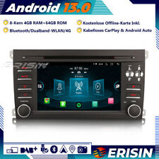 Produktbild - 64GB Android 13 Autoradio GPS CarPlay DAB+ DVD OBD2 DSP SWC für Porsche Cayenne