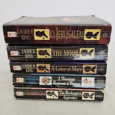 Mary Russell Novels by Laurie R. King Lot of 5 - O Jerusalem, A Letter to Mary