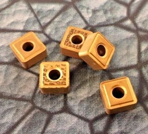 5 pack new Kennametal SNMG 333 KC810 Carbide Inserts nos warehouse find snmg-333 - Picture 1 of 2