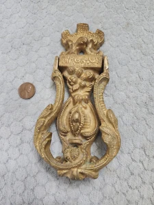 Victorian Door Knocker Cast Iron - Picture 1 of 3