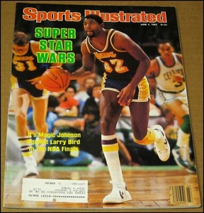 6/4/1984 Sports Illustrated Magic Johnson Los Angeles Lakers NBA Finals P Niekro - Picture 1 of 12