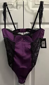 Fredericks of Hollywood lila Bügel Ilana Body Gr. Small NEU - Bild 1 von 4