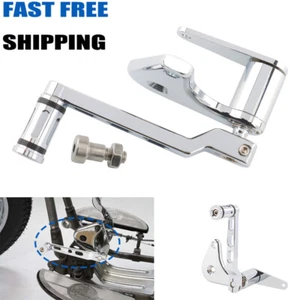 For Harley EL FL U Knucklehead Panhead Shovelehead Foot Clutch Pedal Bracket Kit - Picture 1 of 7