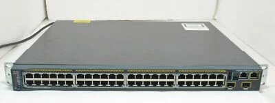Cisco Catalyst 2960S WS-C2960S-48FPD-L 48 GigE PoE+ lanbase 2 x 10G SFP - Image 1 of 4