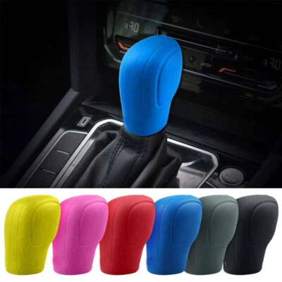 Universal Car Handbrake Non-Slip Protector + Gear Hand Shift Knob Cover Silicone - Image 1 of 4