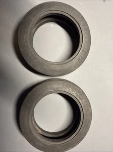 Edlinger Cadillac 4-rib Front Tires RC-10 RC10 1984 Team Associated Gold A Stamp - Picture 1 of 4