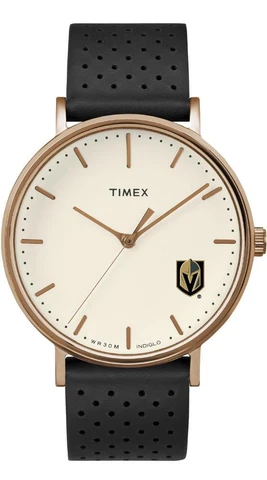 Ladies Timex Vegas Golden Knights Watch Rose Gold Grace Watch Cover