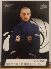 Upper Deck 2019 James Bond 007 Collection Black Base 'Renard' #115