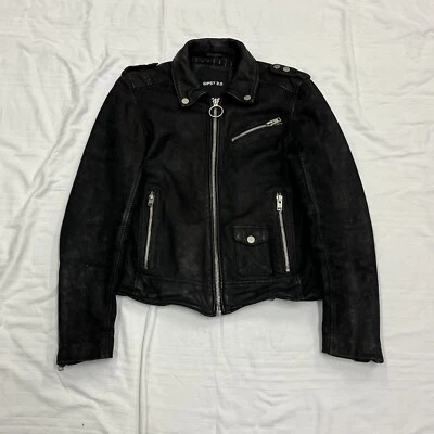 Chaqueta de gamuza gipsy como nueva talla S negra slimfit Mauricio 2.0 Foto 1 de 4