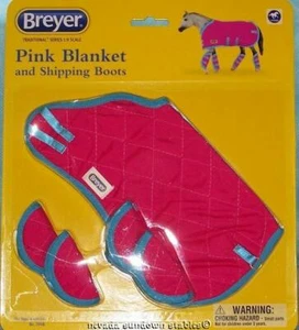 Breyer Modelo Caballo Tradicional Accesorios Rosa Manta y Botas Envío - Imagen 1 de 1