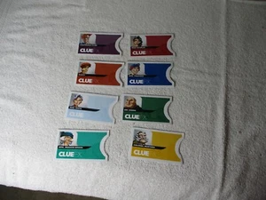 CLUE FX GAME PARTS 8 SUSPECT ENVELOPES - Picture 1 of 2