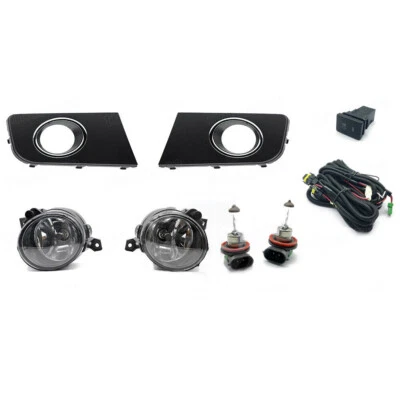 Faro antiniebla parachoques con bisel de cubierta + kit de cableado para Volkswagen Amarok 2011-2015 Foto 1 de 4