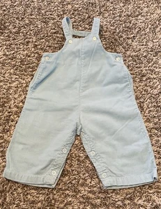 Vintage Healthtex Blue Corduroy Overalls Size 9 Months Unisex - Picture 1 of 3