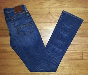 Lucky Brand Jeans Zoe Straight NWOT Sz 4/27 28x32 Distressed Denim Blue p2762  - Picture 1 of 12