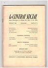 Le contrat social Juill 1960 vol. IV n°4, R.GIRARDET, SOUVARINE,VALENTINOV,LEVY