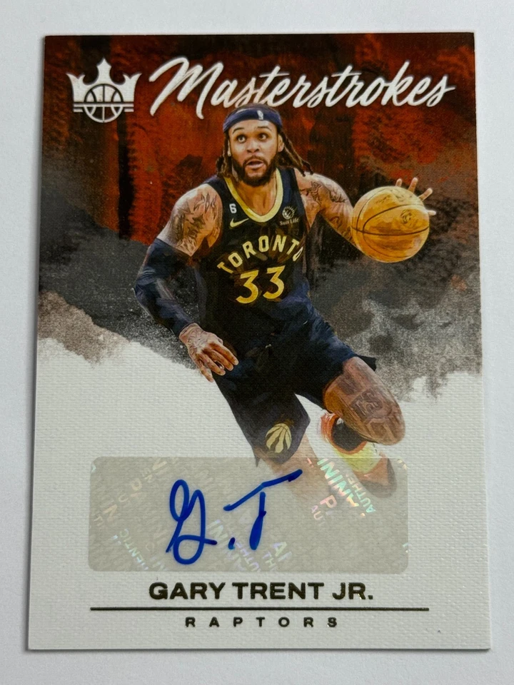 2023-24 Panini Court Kings - Master Strokes Gary Trent Jr. #MS-GTJ /99 (AU) - Image 1 of 2