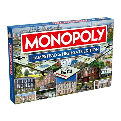 Hampstead & Highgate Monopoly Board Game - Image 1 of 4