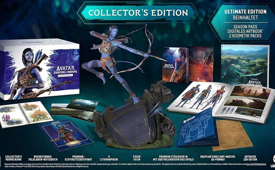 Avatar Frontiers of Pandora Collectors Edition inkl Figur + Steelbook PS5 NEU - Bild 1 von 1