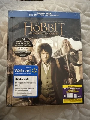 The Hobbit: An Unexpected Journey Blu-ray. NEW Digibook Exclusive FREE SHIPPING - Image 1 of 3