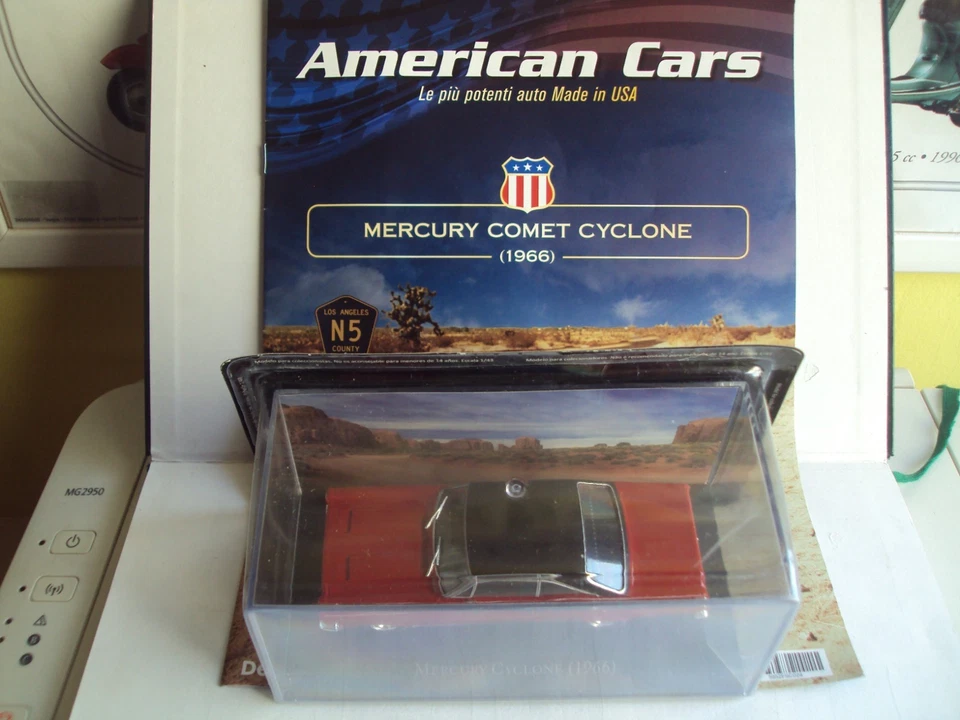 Mercury Comet Cyclone 1966 American Cars N°44 1/43 - Immagine 1 di 4