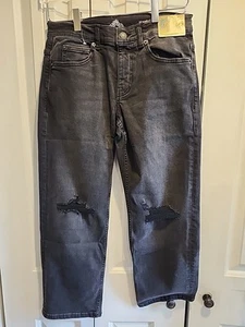 There Abouts Boys Jeans Black Distressed Size Size 10 Husky NWT - Picture 1 of 4