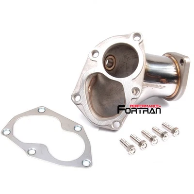 Tubo anteriore turbo inox per Mitsubishi Lancer EVO 4~6 cera - Immagine 1 di 2