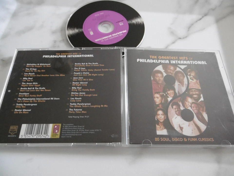 GREATEST HITS OF PHILADELPHIA INTERNATIONAL CD O'JAYS LOU RAWLS JEAN CARN A BELL - Image 1 of 1