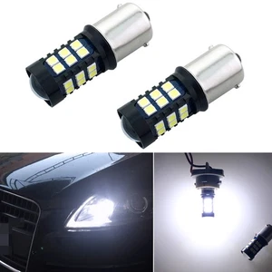 2x 6000K White LED Daytime Running Light Bulb & Resistor for Audi DRL Error Free - Picture 1 of 15