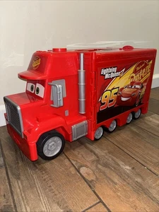 Cars 3 Talking Mack Mobile Tool Center Lightning McQueen Disney Lights & Sounds - Picture 1 of 11