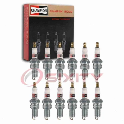 12 件 Champion 铱火花塞适用于 1974 - 1982 兰博基尼 Countach 3.9L cz — 第 1/4 张图片