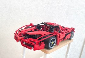 Lego Racers 8653 ENZO FERRARI 1/10 Scale Used From Japan