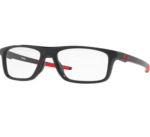 Occhiali da vista Oakley POMMEL OX8127-0453 53-17-133 nero lucido rosso solo montatura NUOVI - Foto 1 di 24