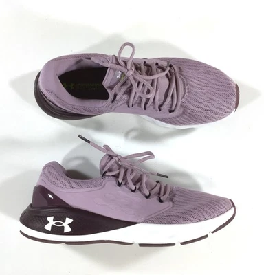 Under Armour UA Charged Vantage Running Shoes Womens Size 12 Pink Purple - Image 1 of 4