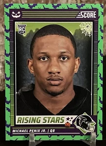 2024 Panini Score-A-Treat Michael Penix Jr. Green Bats Rising Stars RC #39 - Picture 1 of 2
