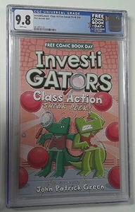 1x C0599: InvestiGators: Class Action Sneak Peek: CGC Universal Grade: 9.8 Condi - Picture 1 of 1