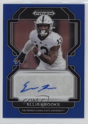 2023 Panini Prizm Draft Picks 2022 Update Blue /149 Ellis Brooks #RA-EBR Auto - Image 1 of 2