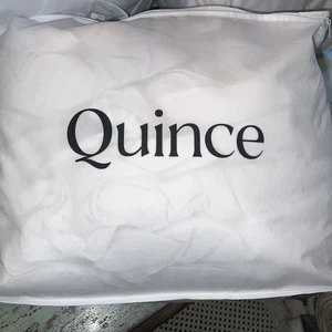 Brand New Quince King/ Cal King Premium White Duck Down Comforter Ultra Warm - Picture 1 of 6