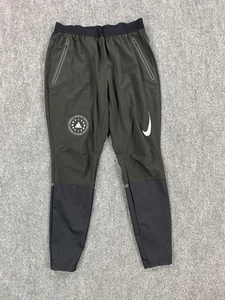 Nike Flex Swift Pants Mens Medium Black Reflective Run The Night Dri-Fit - Picture 1 of 10