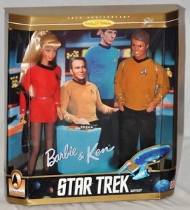 Vintage Barbie and Ken Star Trek Giftset Collector Edition 30th Opened box 15006 - Picture 1 of 4