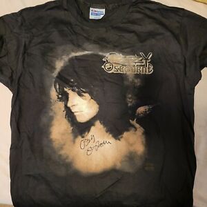 Ozzy Osbourne signed t-shirt ***No More Tears **1991 *** Vintage