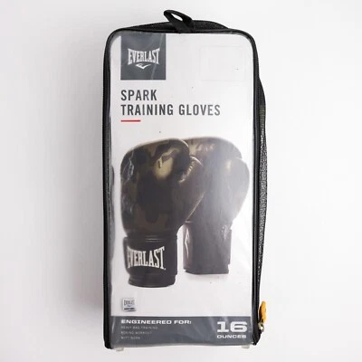 Everlast Spark Training Gloves Color Camo, 16 Ounces **Pre-Owned** - Image 1 of 4