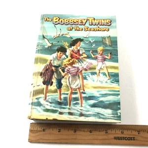 VTG The Bobbsey Twins at the Seashore Hardback 1954 Laura Lee Hope Illustrated - Imagen 1 de 5