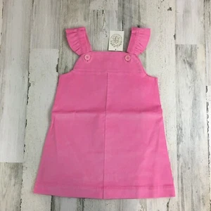 Beaufort Bonnet Company Julia Jumper Hot Pink Corduroy Girls Sz 6 NWT - Picture 1 of 10