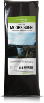 Original Dr. Berger Moorkissen 14 x 39 cm Naturmoor Massage Wärmetherapie