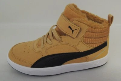 NEU Puma Rebound Street SD Fur PS 28 warme Winter 367869-04 KEIN Schnüren
