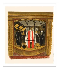 clerical-outfitter by Eric Ravilious - 23x16" (A2) - Picture 1 of 1