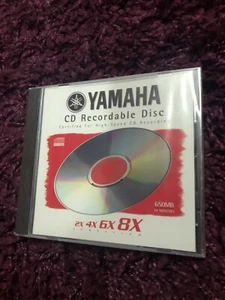 VTG Yamaha High Speed CD-R 650mb 74 Min CD Recordable Compact Disc Sealed New - Picture 1 of 2
