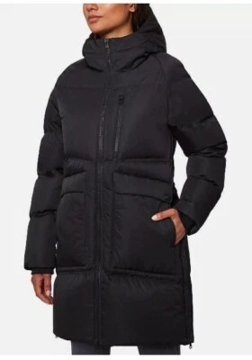 Mondetta Ladies Mid-Length Puffer Jacket, Black/Sizes, NEW - Image 1 of 4