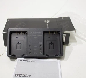 OM SYSTEM BCX-1 Battery Charger for BLX-1 #V6560040U000 -GENUINE OEM -NEW - Picture 1 of 4