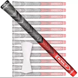 Golf Grips Set of 13 High Standard Red 2 in 113 Grips Only - Picture 1 of 4